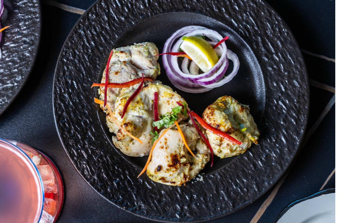 Malai Chicken Tikka creamy cashew cardamom House of Chettinad Leander TX