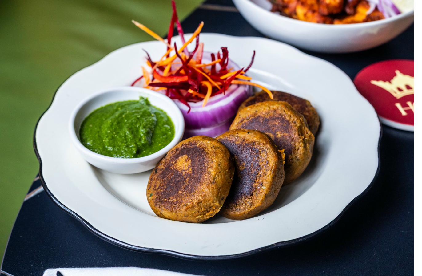 Veg Shami Kebab lentil patties House of Chettinad Leander TX